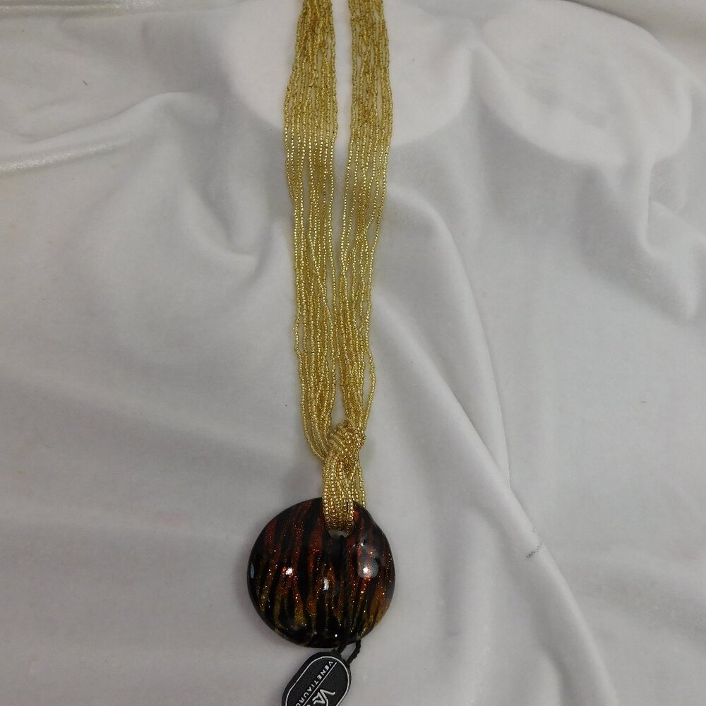 Ladies Venetiaurum Necklace - Murano Glass